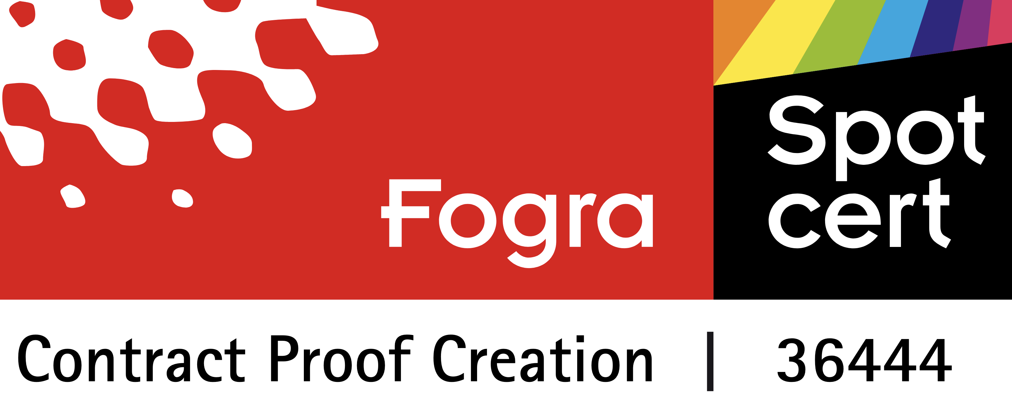 Proof.de Fogra Zertifizierungslogo 2025 für Contract Proof Creation