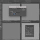 Proof.de: Grausstufenbilder in Adobe Photoshop mit 50% F&uuml;llung in Dot Gain 15%, Dot Gain 20%, Dot Gain 25%, 30%: Es entstehen unterschiedliche Grauwerte.